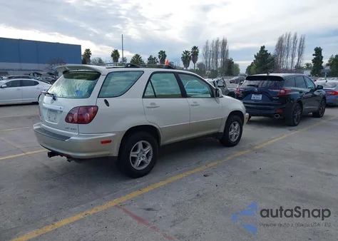 2000 Lexus Rx 300 from USA, damaged, VIN JT6HF10U1Y0158621